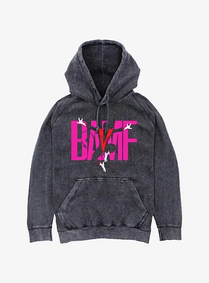 X-Men Nightcrawler BAMF Mineral Wash Hoodie