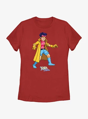 X-Men Jubilee Battle Stance Womens T-Shirt