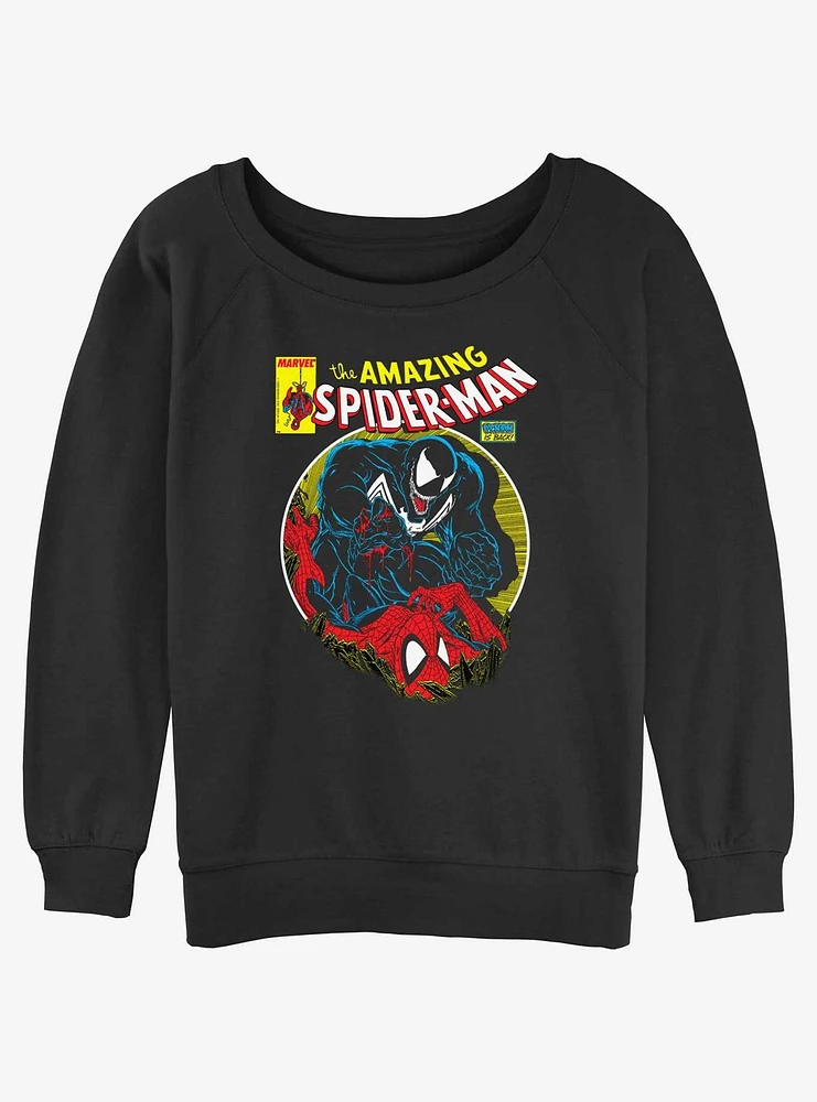 Marvel Spider-Man Venom Wins Womens Slouchy Sweatshirt