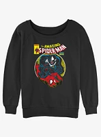 Marvel Spider-Man Venom Wins Womens Slouchy Sweatshirt