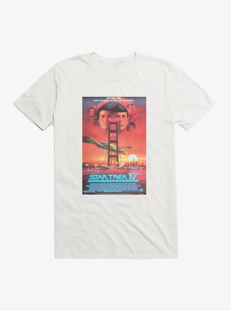 Star Trek The Voyage Home Poster T-Shirt