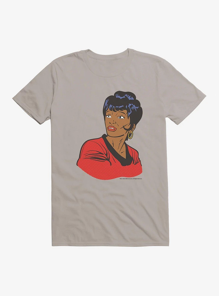 Star Trek Uhura Pop Art T-Shirt