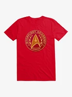 Star Trek Starfleet Academy Gold Logo T-Shirt