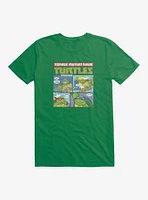 Teenage Mutant Ninja Turtles Comic Strip Group Catchphrases T-Shirt