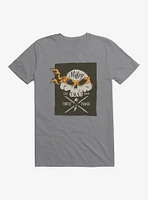 Teenage Mutant Ninja Turtles Michelangelo Bandana Skull And Weapons T-Shirt