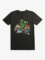 Rugrats Reptar Run Graffiti T-Shirt