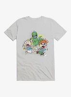 Rugrats Reptar Run Graffiti T-Shirt