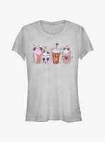 Disney Mickey Mouse Coffee Vibes Girls T-Shirt