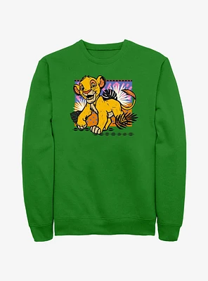 Disney The Lion King Young Simba Sweatshirt