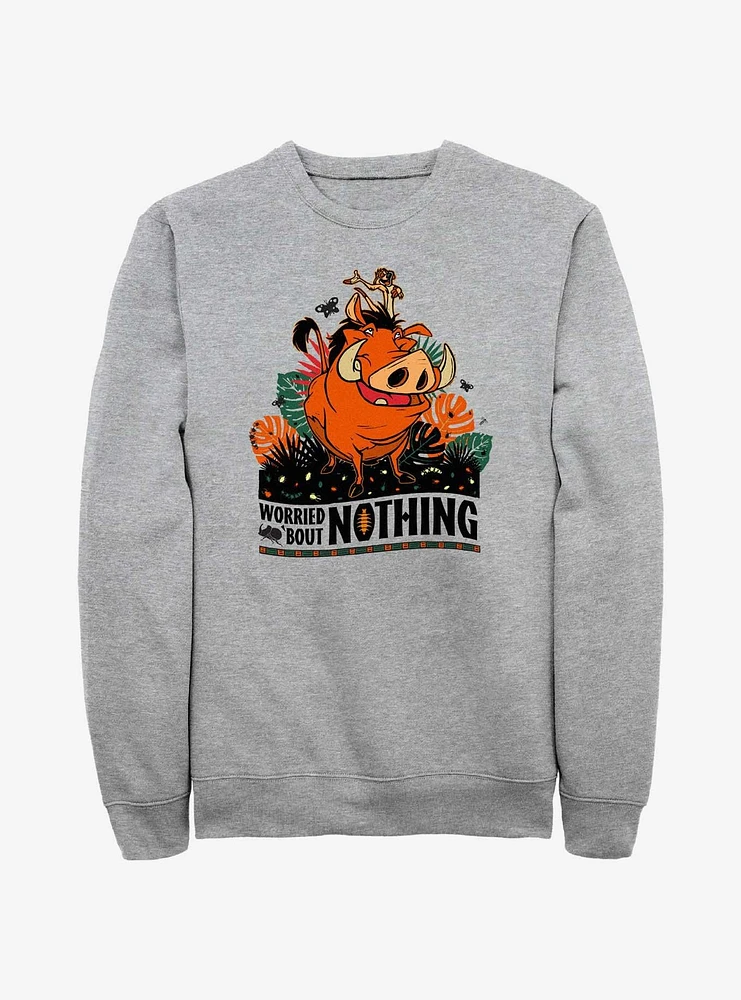 Disney The Lion King Worried Bout Nothing Sweatshirt