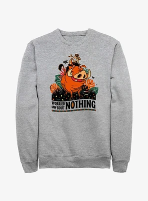 Disney The Lion King Worried Bout Nothing Sweatshirt