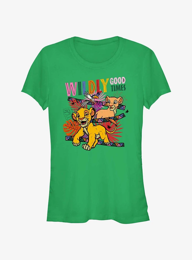 Disney The Lion King Wildly Good Times Girls T-Shirt