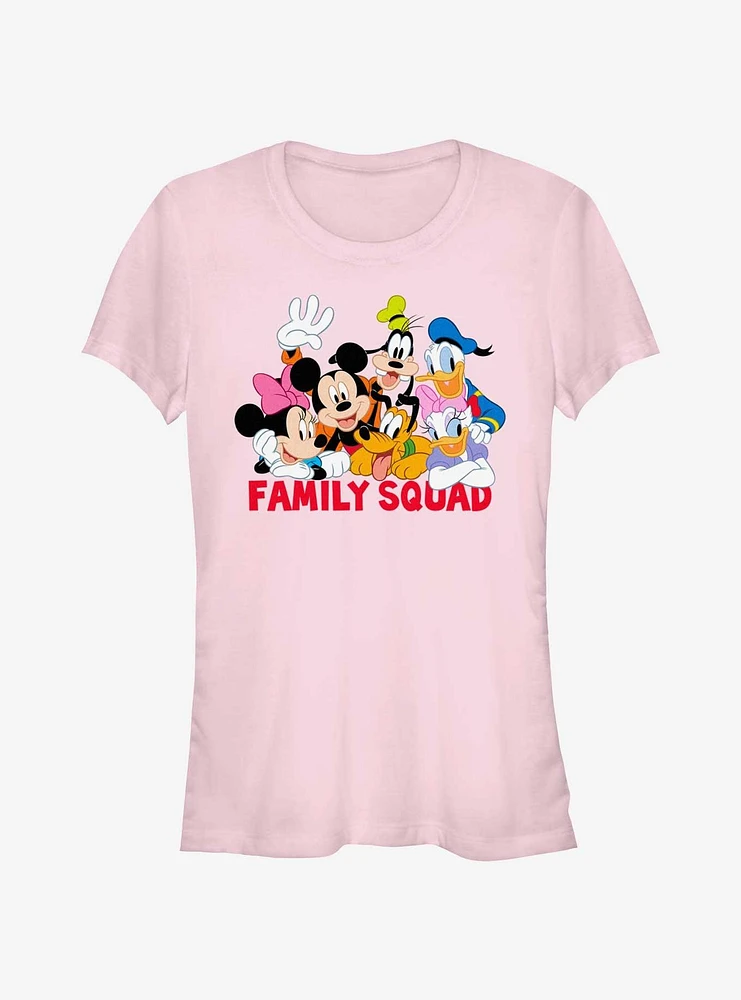 Disney Mickey Mouse Family Squad Girls T-Shirt