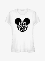 Disney Mickey Mouse Best Cousin Ever Ears Girls T-Shirt