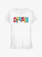 Disney Mickey Mouse Cousin Collegiate Girls T-Shirt