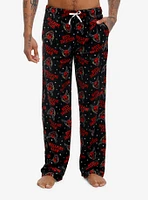 Stranger Things Hellfire Club Pajama Pants