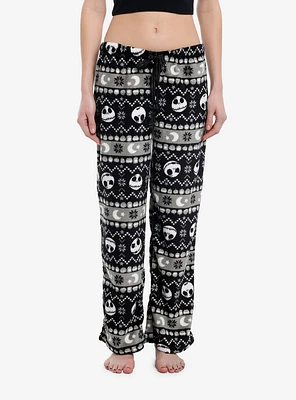 The Nightmare Before Christmas Fuzzy Girls Pajama Pants