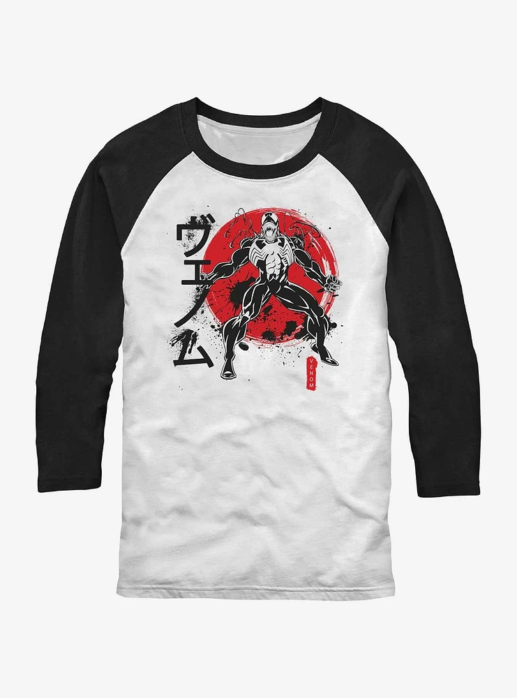 Marvel Spider-Man Venom Clash Raglan T-Shirt