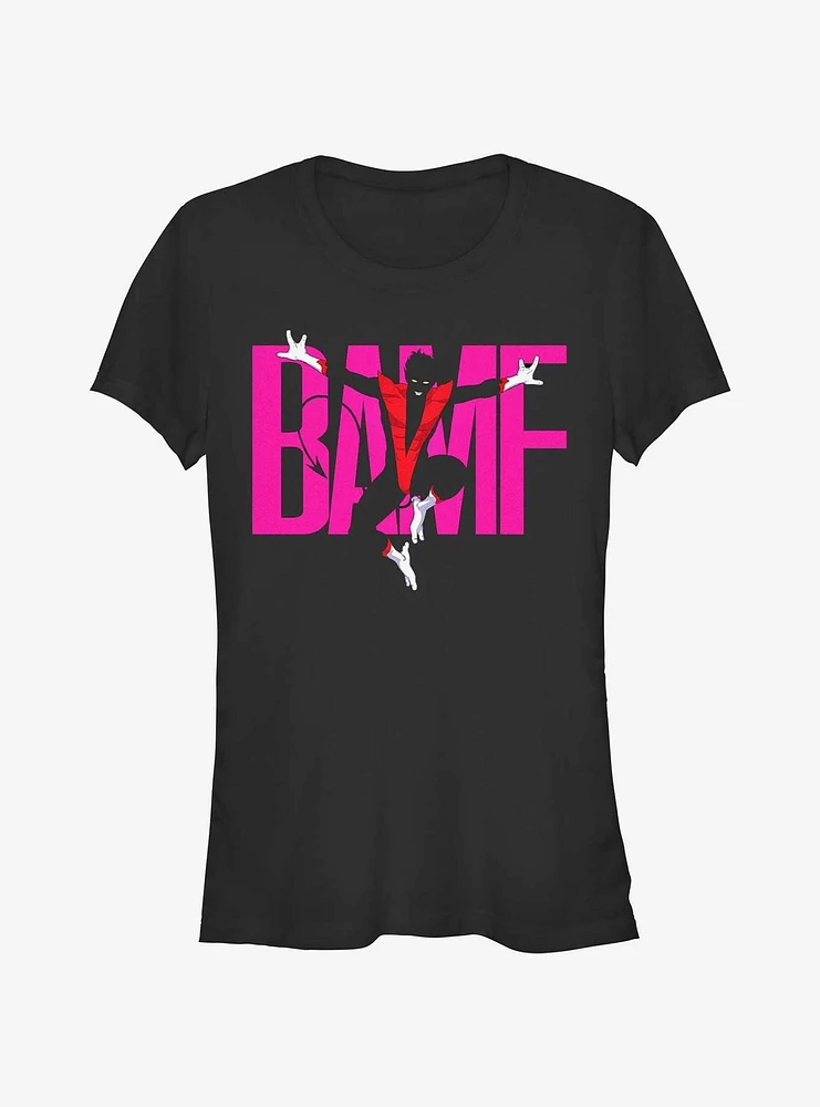 Marvel X-Men '97 Nightcrawler BAMF Girls T-Shirt