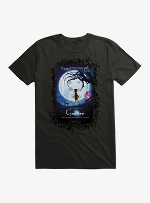 Coraline Moon Silhouette Poster T-Shirt