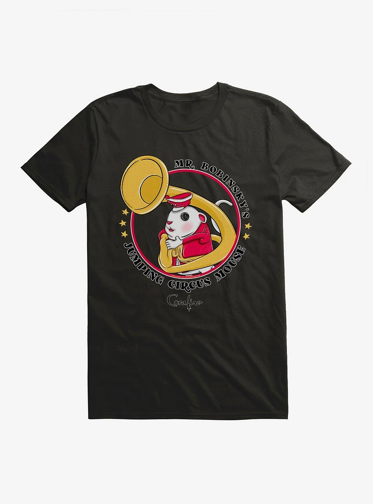 Coraline Jumping Circus Mouse T-Shirt