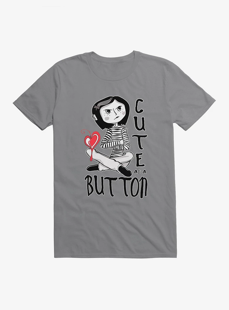 Coraline Cute As A Button T-Shirt