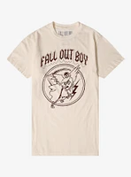 Fall Out Boy Flying Grim Reaper Boyfriend Fit Girls T-Shirt