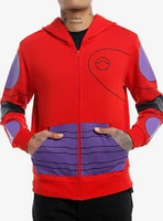 Disney Big Hero 6 Baymax Suit Cosplay Hoodie