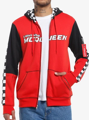 Disney Pixar Cars Lightning McQueen Color-Block Hoodie