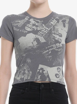 Pink Floyd Collage Girls Baby T-Shirt