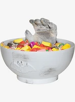 Animated Mummy Hand Candy Bowl Decor