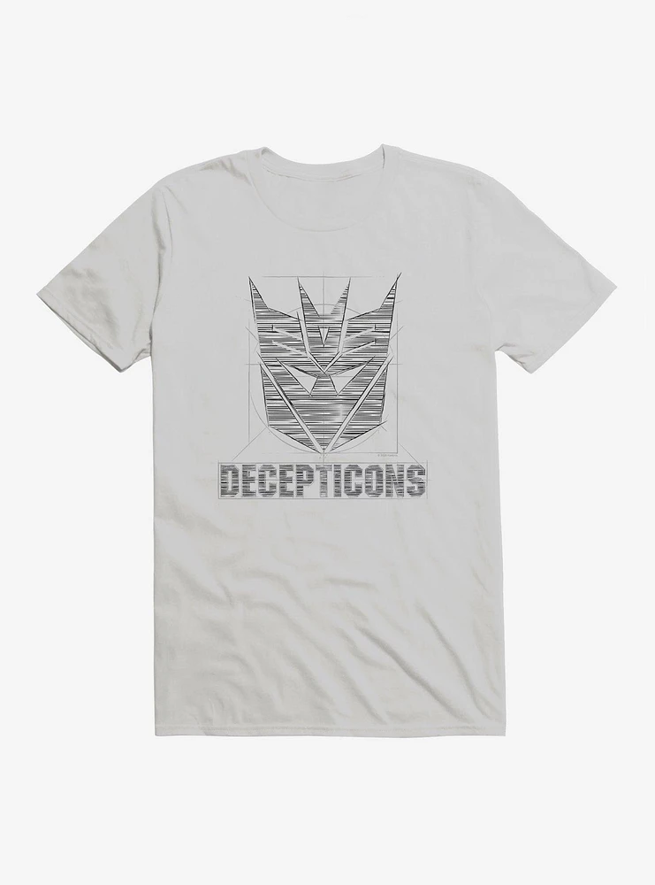 Transformers Decepticons Sketch T-Shirt