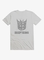 Transformers Decepticons Sketch T-Shirt