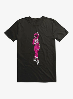 Mighty Morphin Power Rangers Pink Ranger Defense T-Shrt