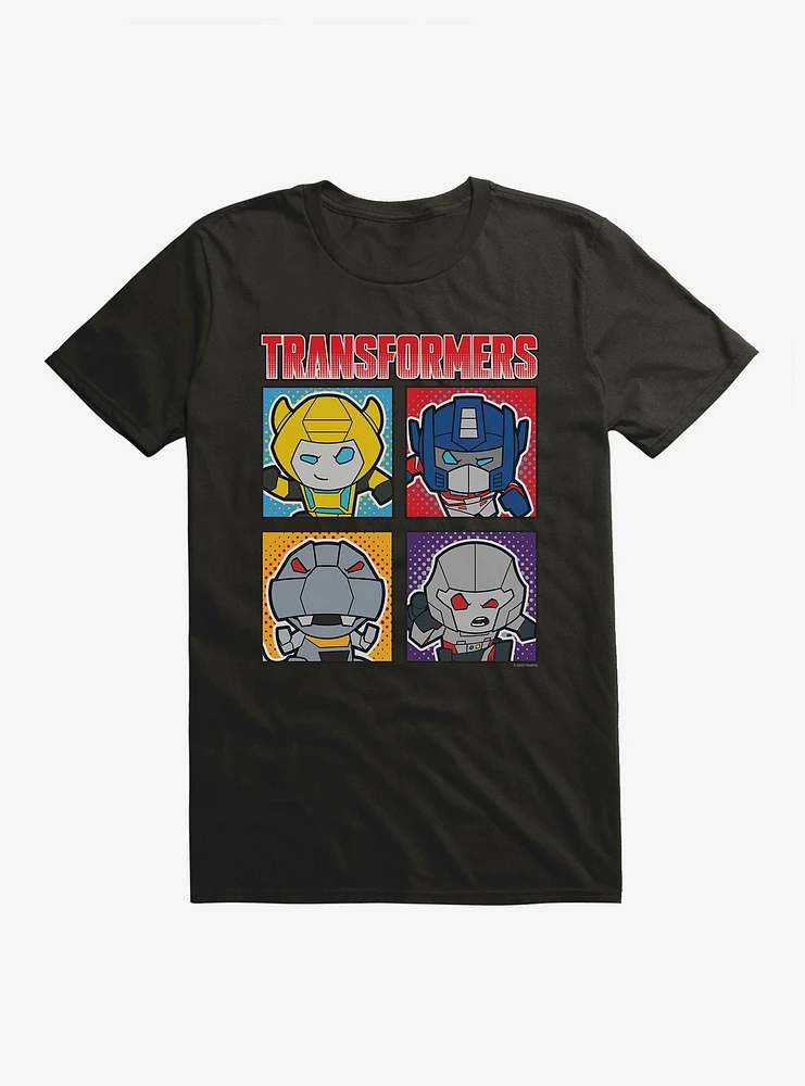 Transformers Character Boxes T-Shirt