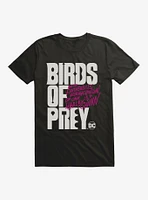 DC Comics Birds Of Prey Movie Title T-Shirt