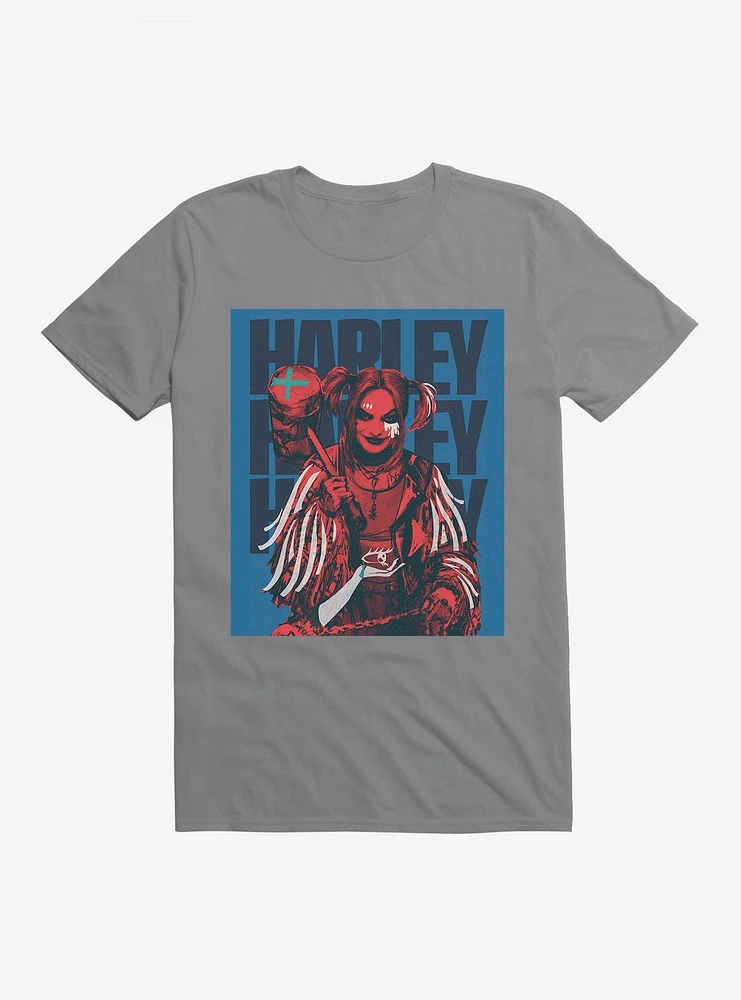 DC Comics Birds Of Prey Harley Quinn Poster T-Shirt