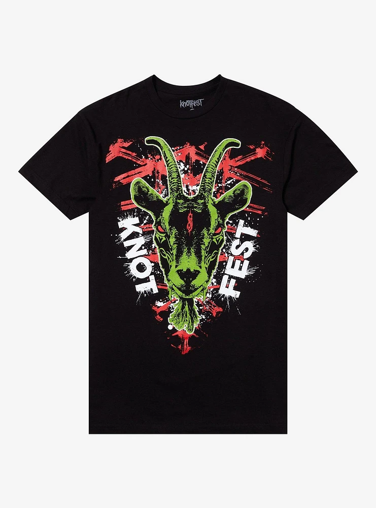 Slipknot Knot Fest 2022 Tour Stops T-Shirt