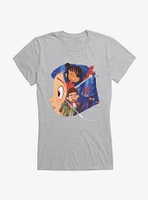 Laika Fan Art Winner Woven Together Girls T-Shirt