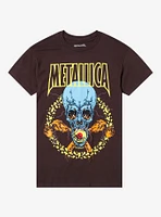 Metallica Skull & Eyeball Boyfriend Fit Girls T-Shirt