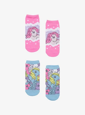 My Little Pony Vintage No-Show Socks 2 Pair