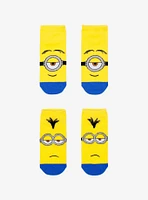 Despicable Me Minions No-Show Socks 2 Pair