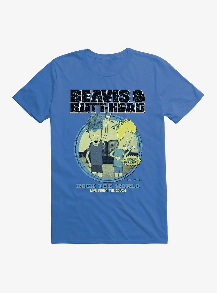 Beavis And Butthead Rock The World T-Shirt