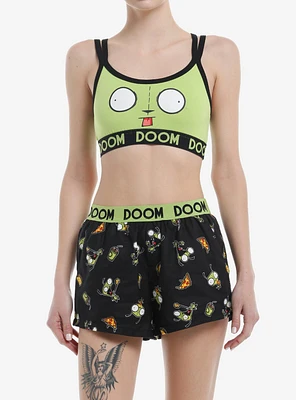 Invader Zim GIR Face Girls Lounge Set