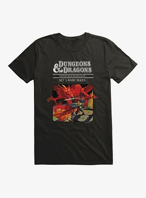 Dungeons & Dragons Vintage Dragon and the Knight T-Shirt