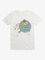 Mighty Morphin Power Rangers Green Ranger Offense Move T-Shrt