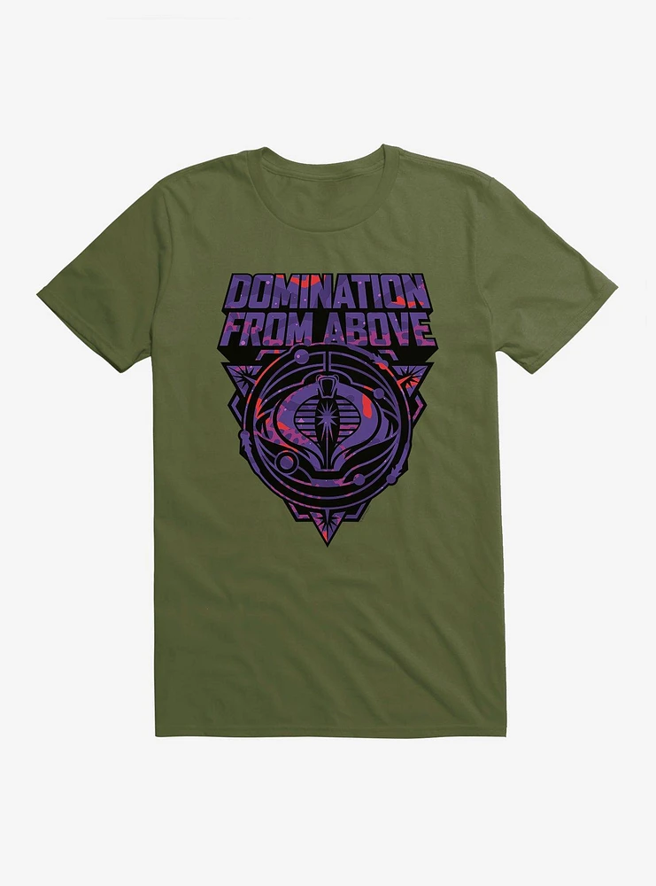 G.I. Joe Cobra Domination From Above Badge T-Shirt