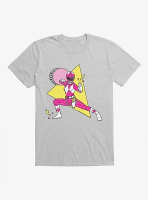 Mighty Morphin Power Rangers Pink Ranger Karate Move T-Shrt