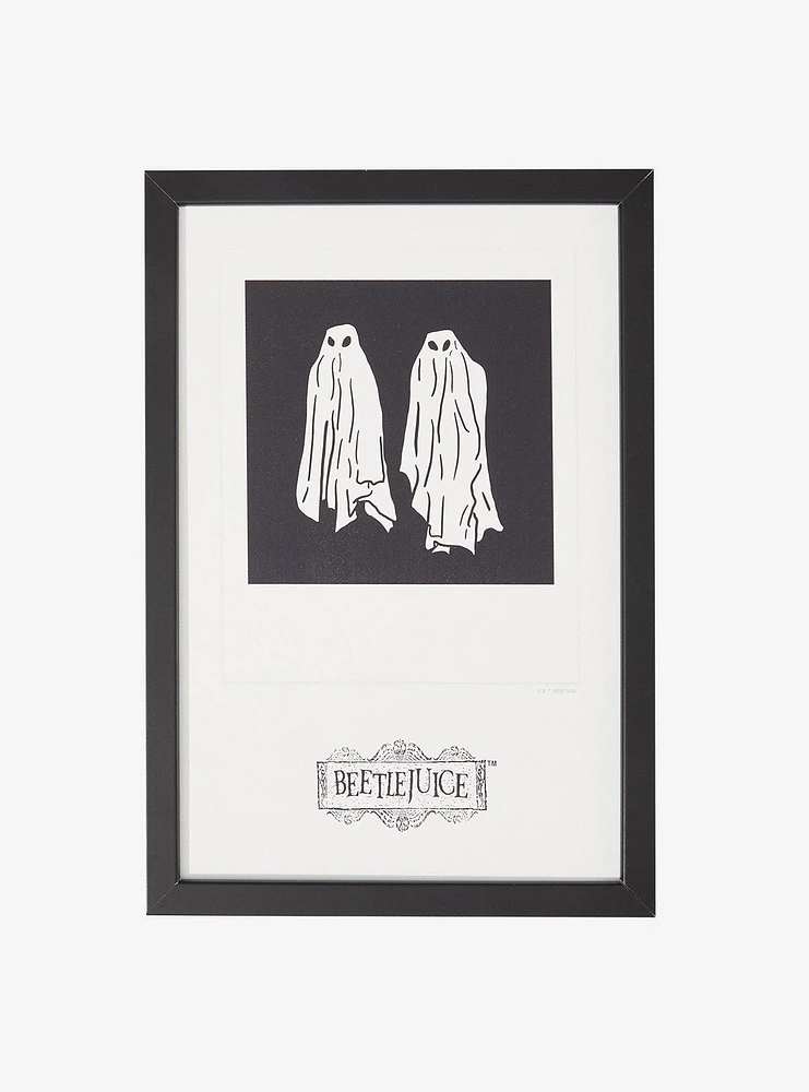 Beetlejuice No Feel Ghosts Framed Wall Art