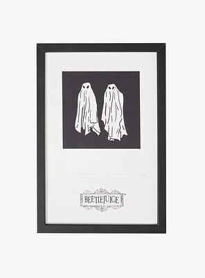 Beetlejuice No Feel Ghosts Framed Wall Art